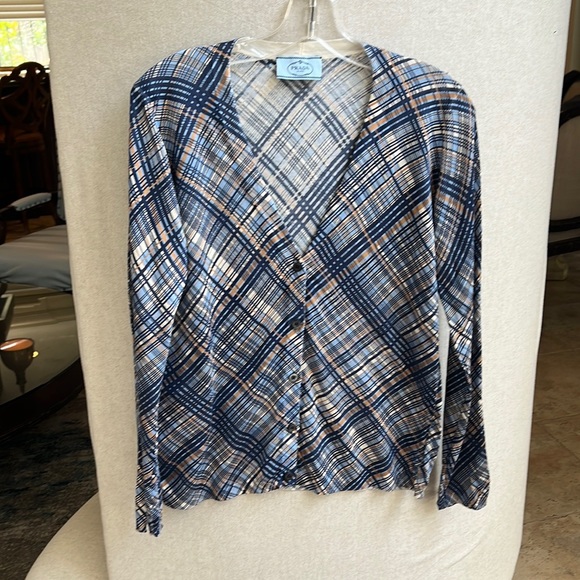 Prada Sweaters - PRADA cardigan, sweater size 42/M.  Cotton.